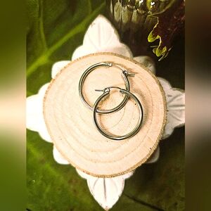 Sterling Hoops✨️MAKE IT A BUNDLE for $10✨️